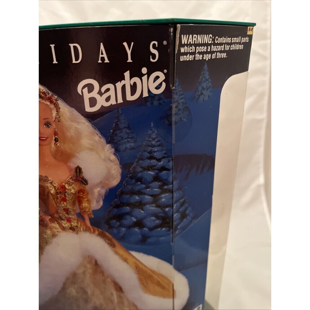 Happy Holidays 1994 Barbie Doll, Vintage, Unopened - Picture 12 of 16
